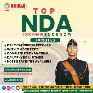 Top NDA coaching in Lucknow | Best defence academy in Lucknow | Shield defence academy