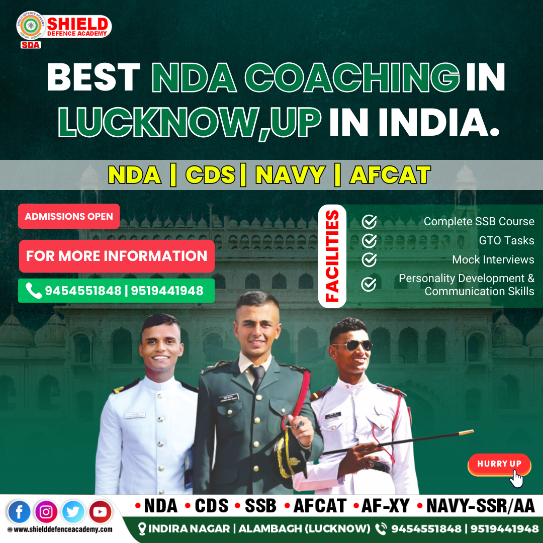 Best NDA coaching in Lucknow IN India 1