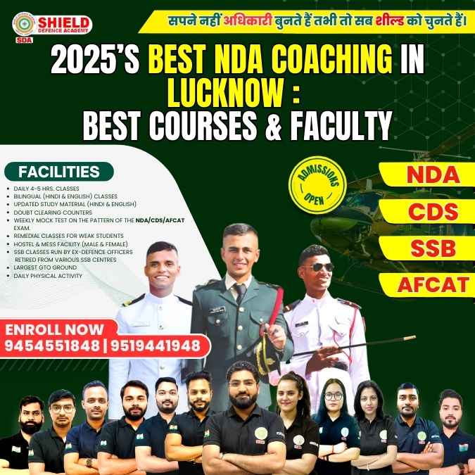 2025s Best NDA Coaching in Lucknow Best Courses Faculty