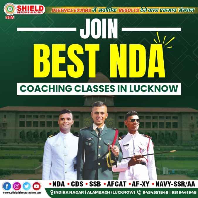 JOin best nda coaching classes in lucknow