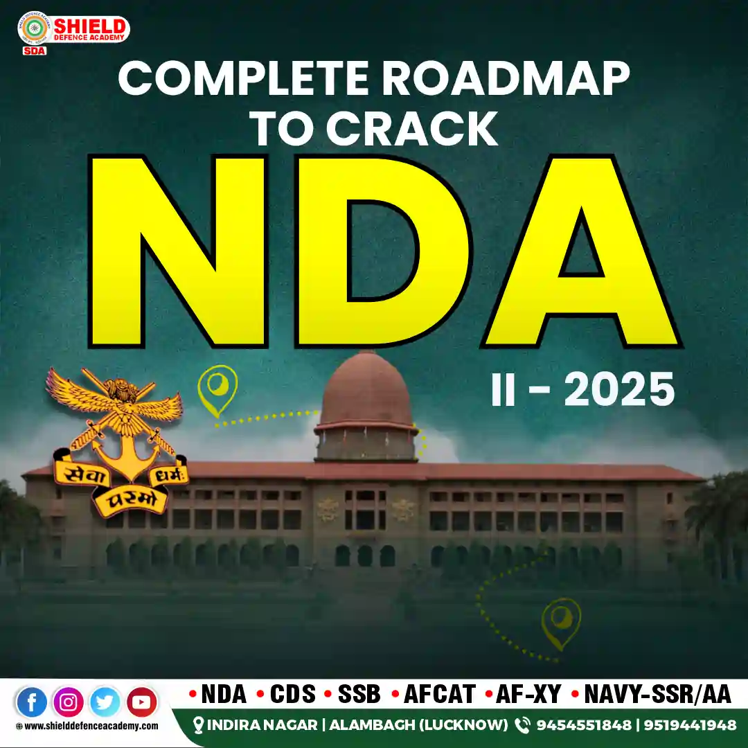 Complete Roadmap to Crack NDA 2 2025 Shield defence academy