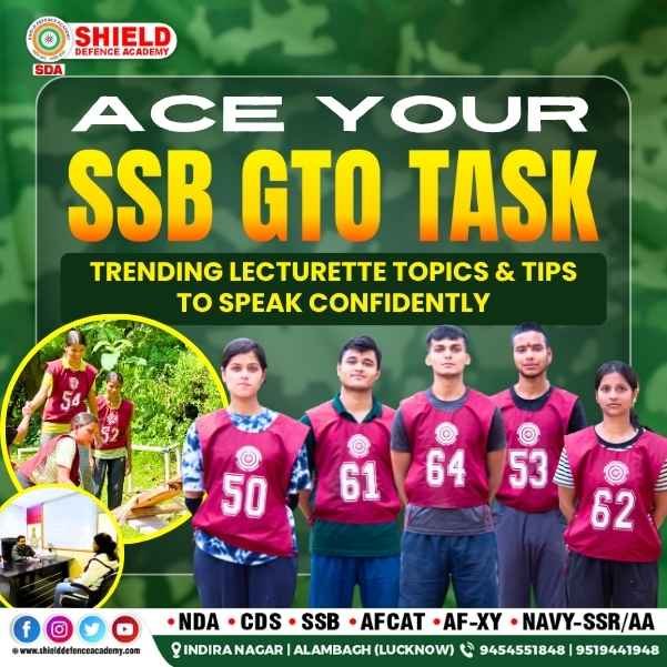 Ace Your SSB GTO Task Trending Lecturette Topics & Tips to Speak Confidently
