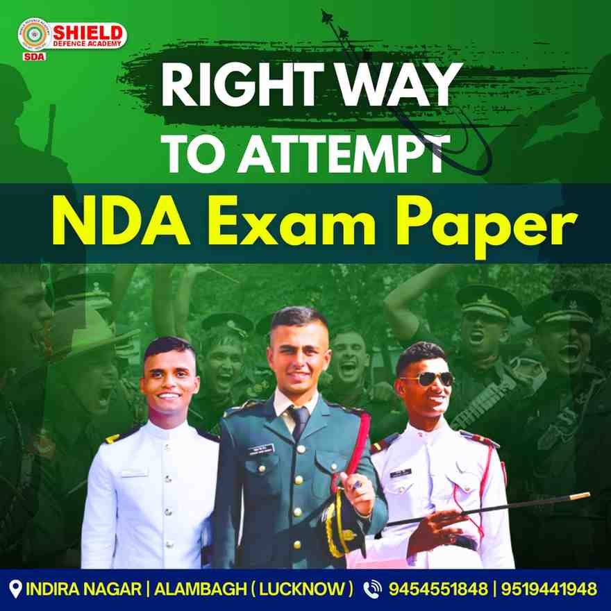 Right way to attend NDA exam paper