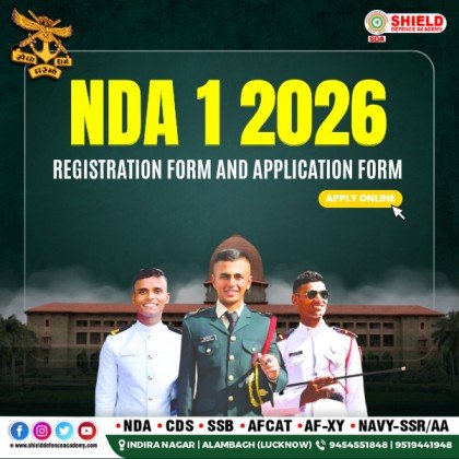 NDA 1 2026 Registration Form and Application form Apply Online