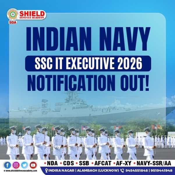 Indian Navy SSC IT Executive 2026 Notification Out