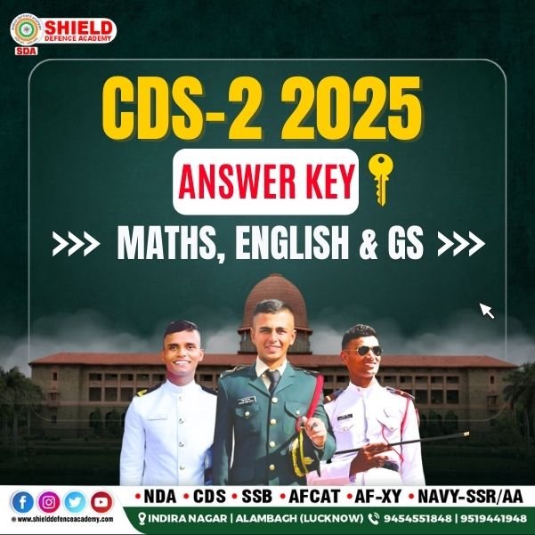 CDS 2 2025 ANSWER KEY