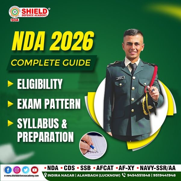 NDA 2026 Complete Guide Eligibility, Exam Pattern, Syllabus and Preparation