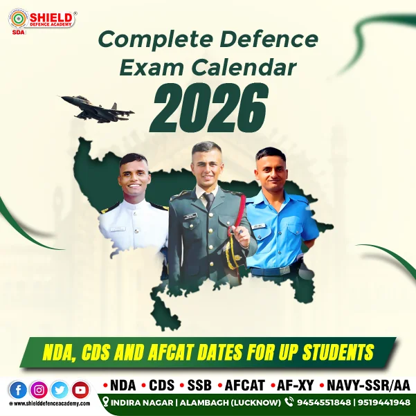 Complete Defence Exam Calendar 2026