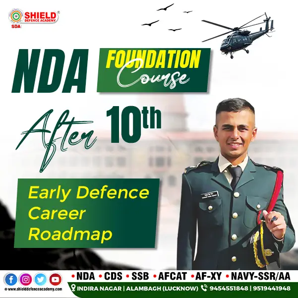 NDA Foundation Course After 10th Early Defence