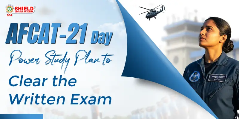 AFCAT 21-Day Power Study Plan to Clear the Written Exam