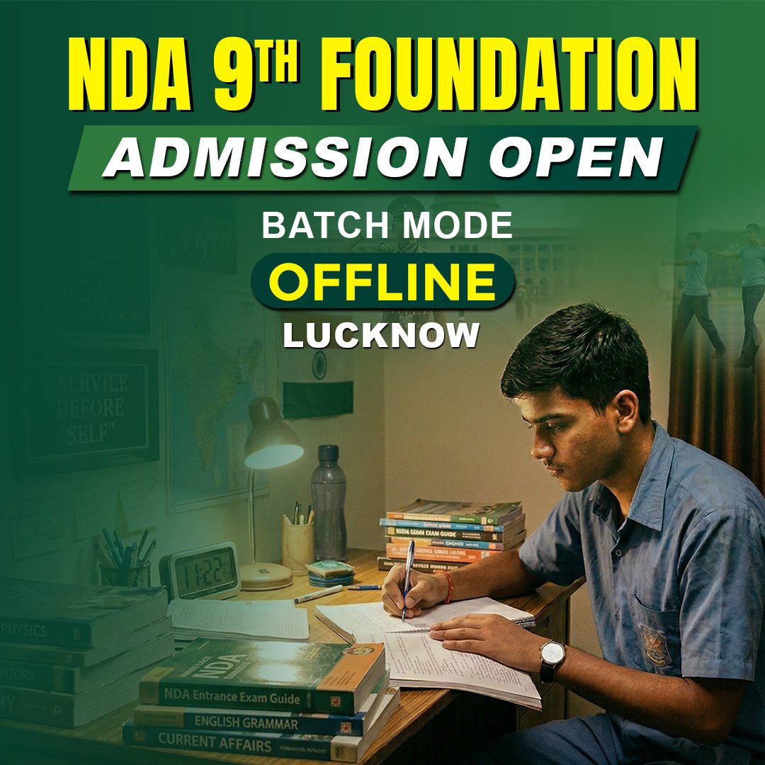 nda 9th foundation coaching in lucknow
