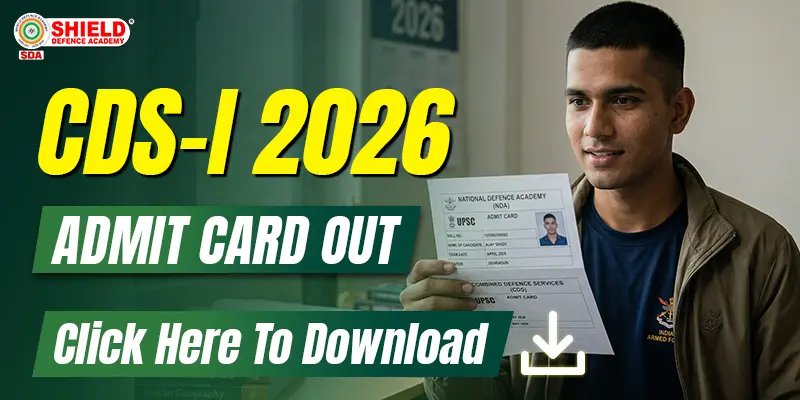 CDS 1 2026 admit card