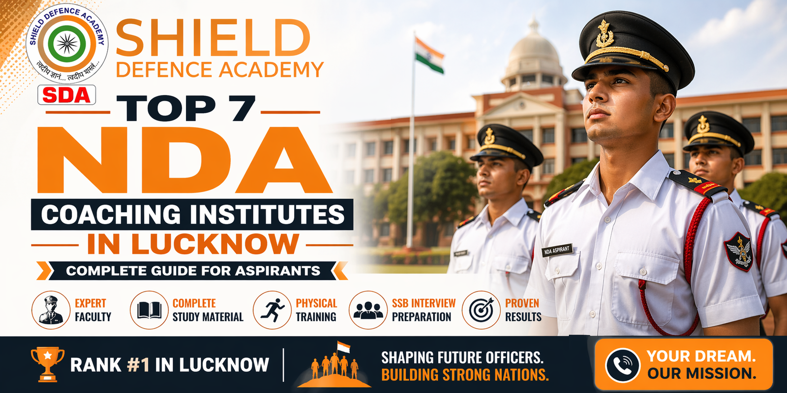 Top 7 NDA Coaching Institutes in Lucknow