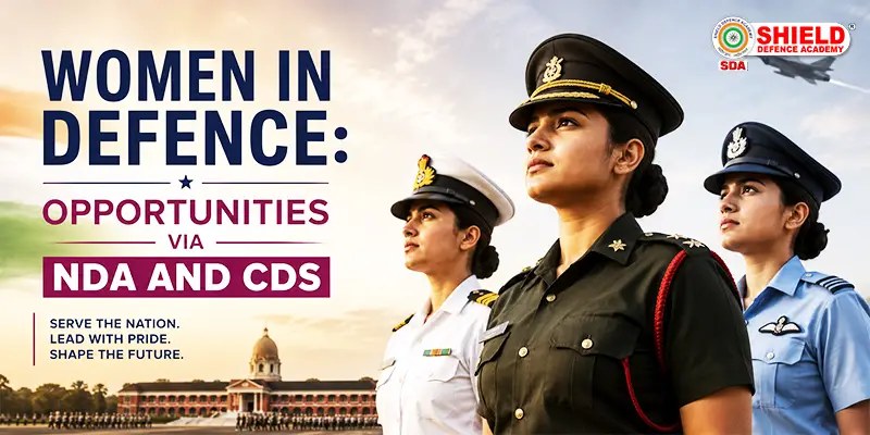 Women in Defence via NDA & CDS | Shield Defence Academy